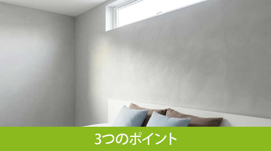 寝室リノベーションを成功に導く3つのポイント