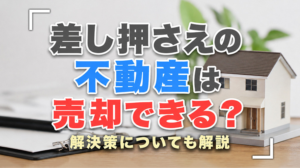 差し押さえの不動産は売却できる？解決策についても解説の画像