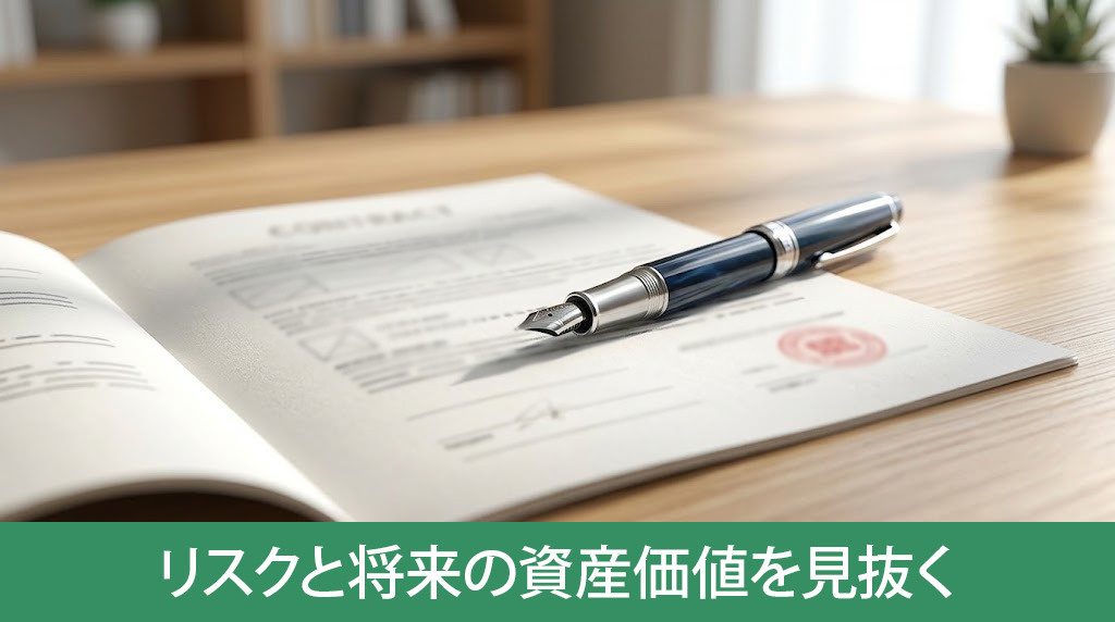 その他のリスクと将来の資産価値を見抜く