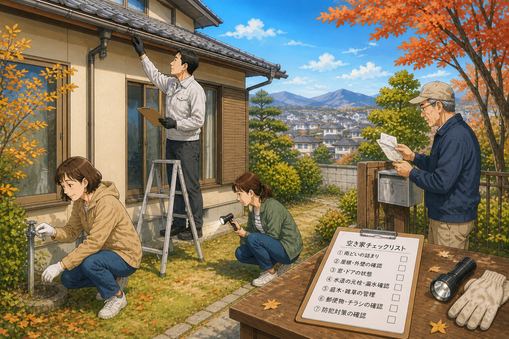 秋の空き家チェック｜長野市で冬が来る前に確認したい7つのポイントの画像