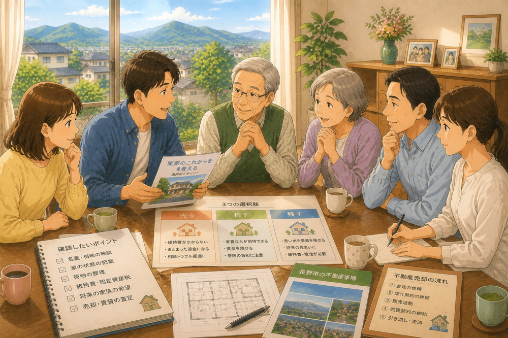 敬老の日に考えたい親の家のこれから｜長野市で実家を売る・残す・貸すの画像