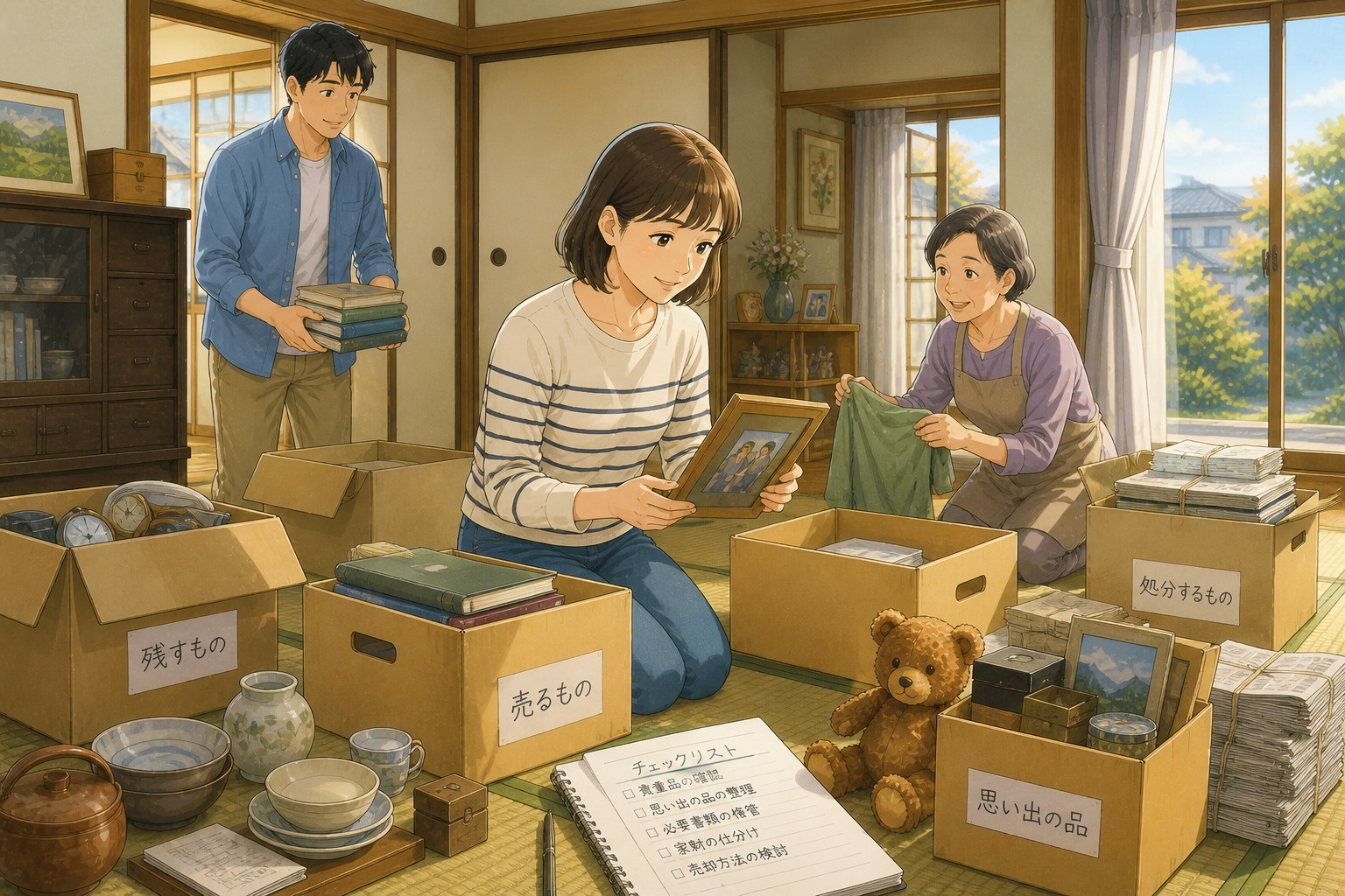 実家の売却前に片付けは必要?長野市で家財が残った家を売るときのポイントの画像