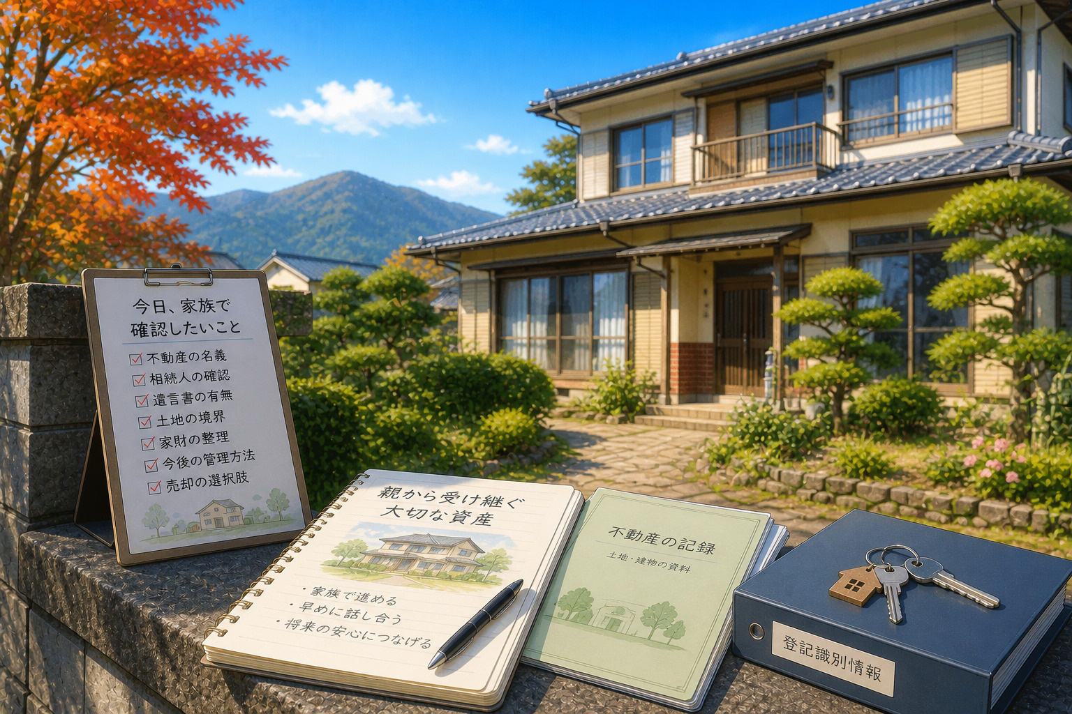 秋分の日を前に考える実家の相続｜長野市で家族が確認しておきたい不動産のことの画像
