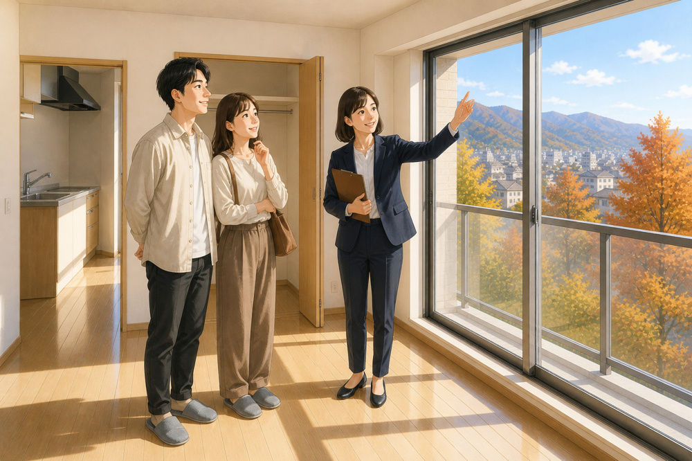 秋の賃貸内見で見落としやすいポイント｜長野市で冬を快適に暮らす部屋選びの画像