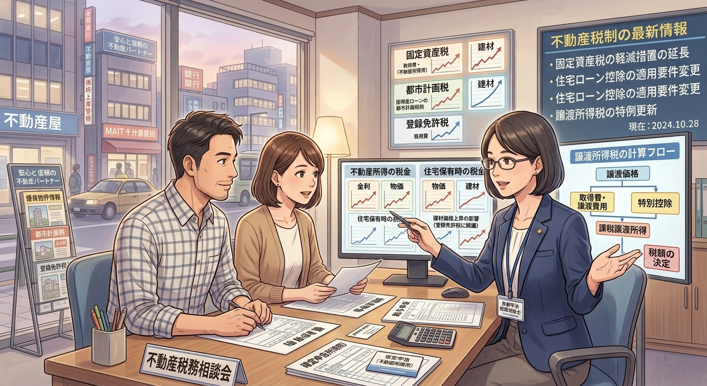 宇治市で不動産相続税は売却と保有どちらが得？専門家が損得の分かれ目を解説の画像