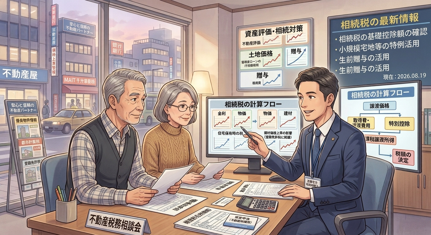 宇治市の不動産相続でお悩みですか?売却や税金の相談先と準備の流れを解説の画像