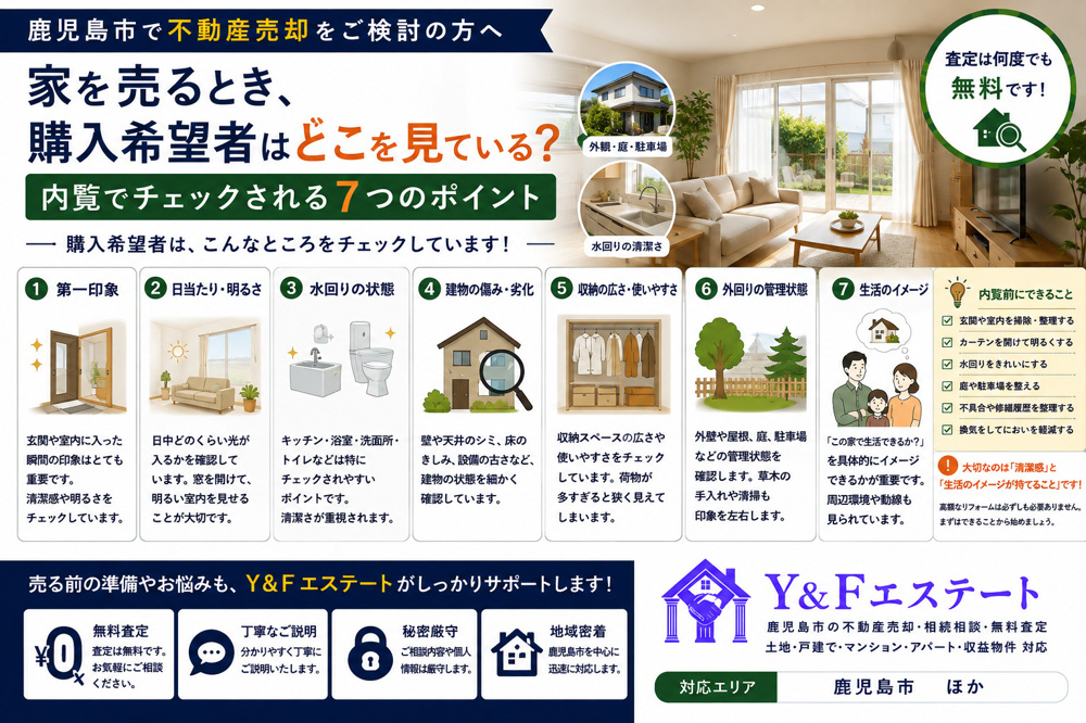 家を売るとき、購入希望者はどこを見ている？内覧でチェックされる7つのポイントの画像