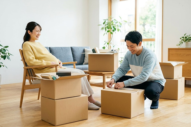 妊娠中に引っ越すメリットと生じる負担