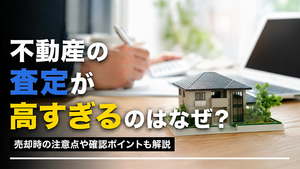 不動産の査定が高すぎるのはなぜ？売却時の注意点や確認ポイントも解説の画像