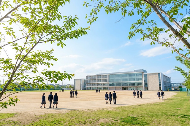 宇都宮市にある「陽北中学校」の学校生活