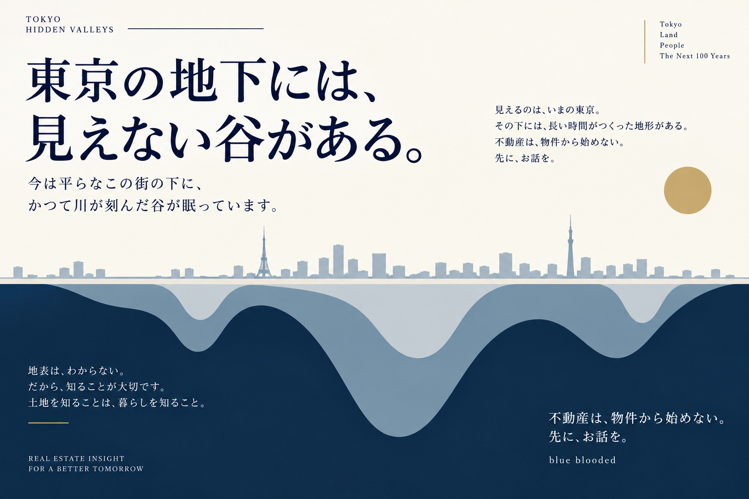 地下に、埋もれた谷がある。の画像