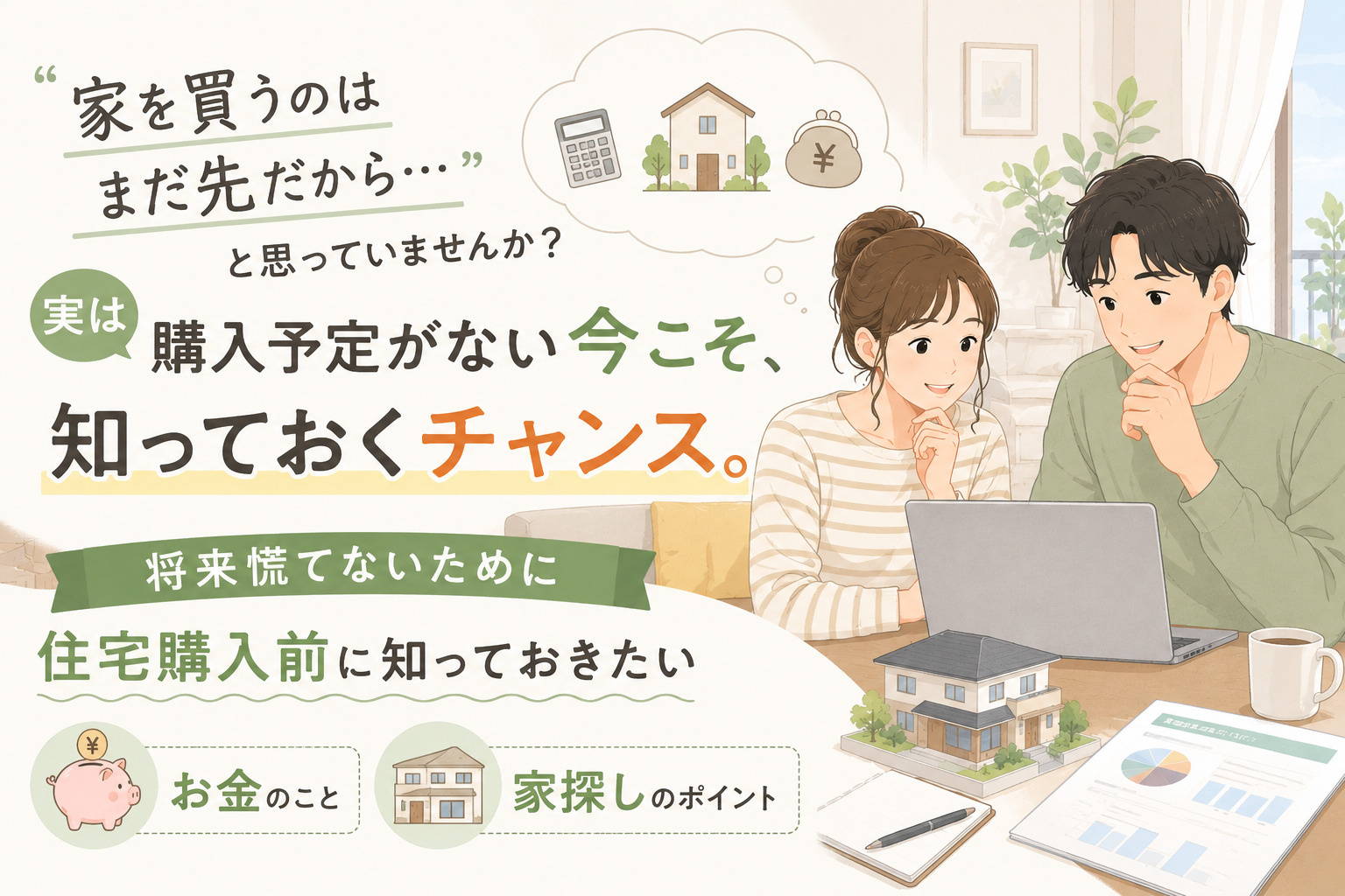 「まだ家を買う予定ないし…」そんな人ほど見てほしい住宅購入の話の画像