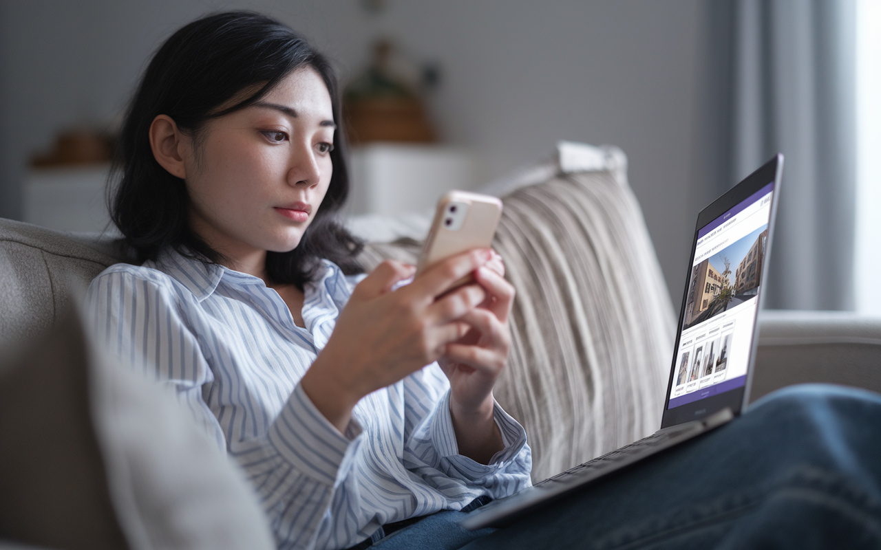 不動産屋に行かずに部屋探しは可能?自宅でできる方法と手順を解説の画像