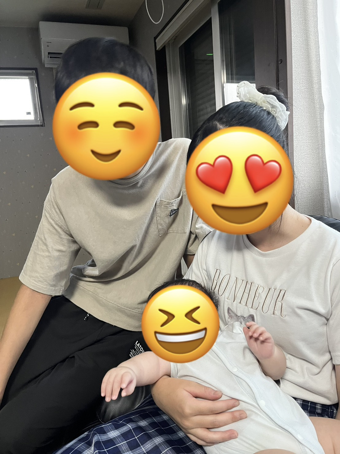 やっと会えた甥っ子の画像