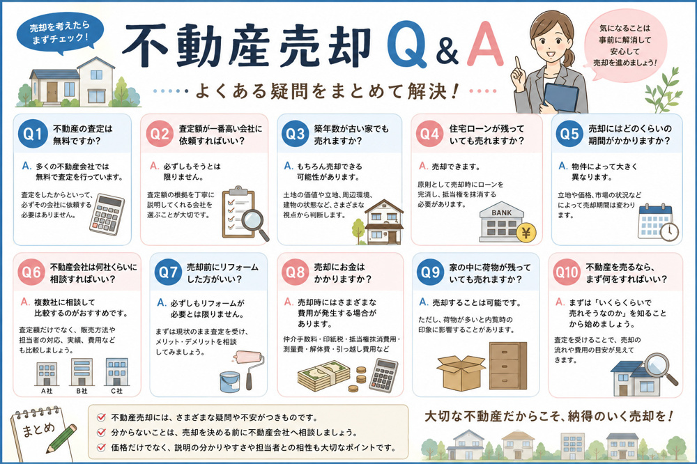売却Q&Aの画像