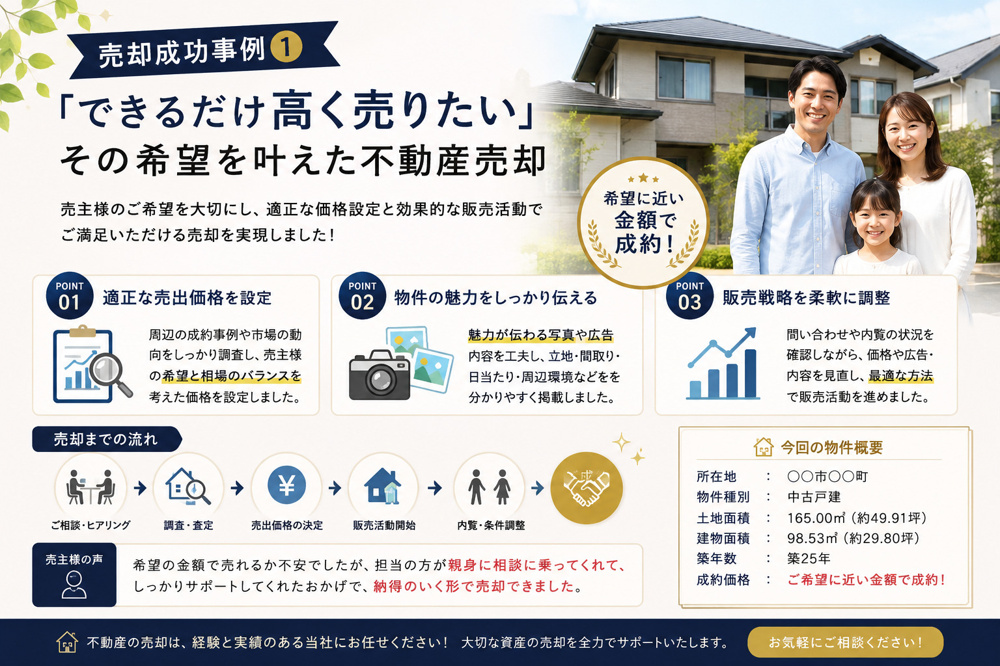 売却成功事例①の画像