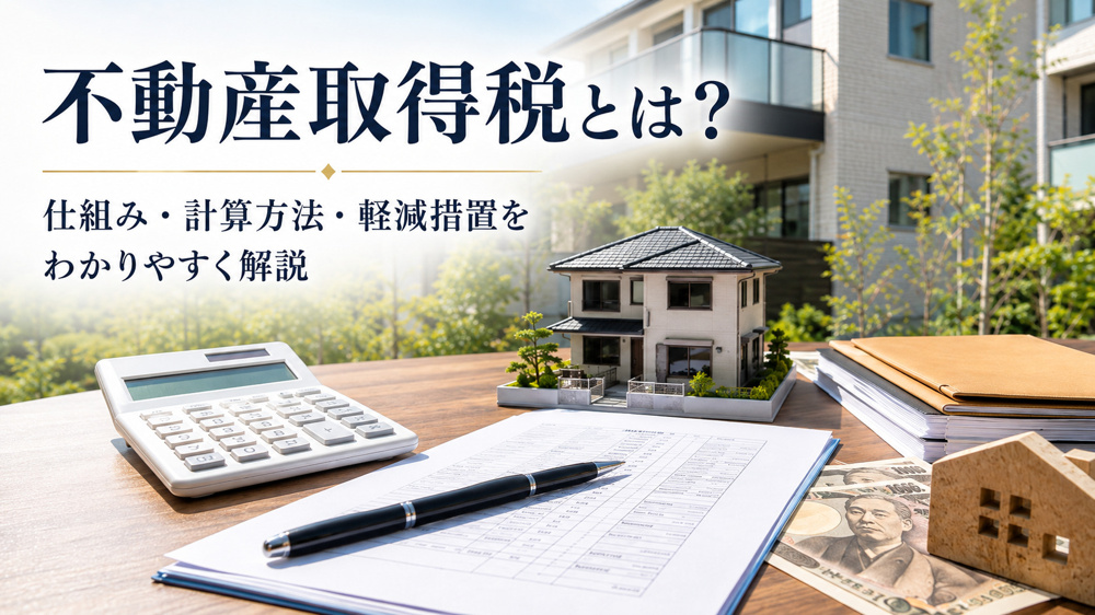 「不動産取得税とは？いつ・いくら払う？軽減措置や確定申告との関係まで解説」の画像