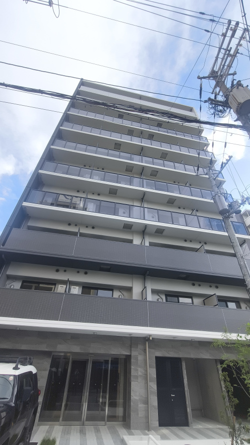 【河堀口駅徒歩5分】阿倍野区天王寺町南 新築1DK♪敷金礼金0円・フリーレント1ヶ月・ネット無料・201号室の画像