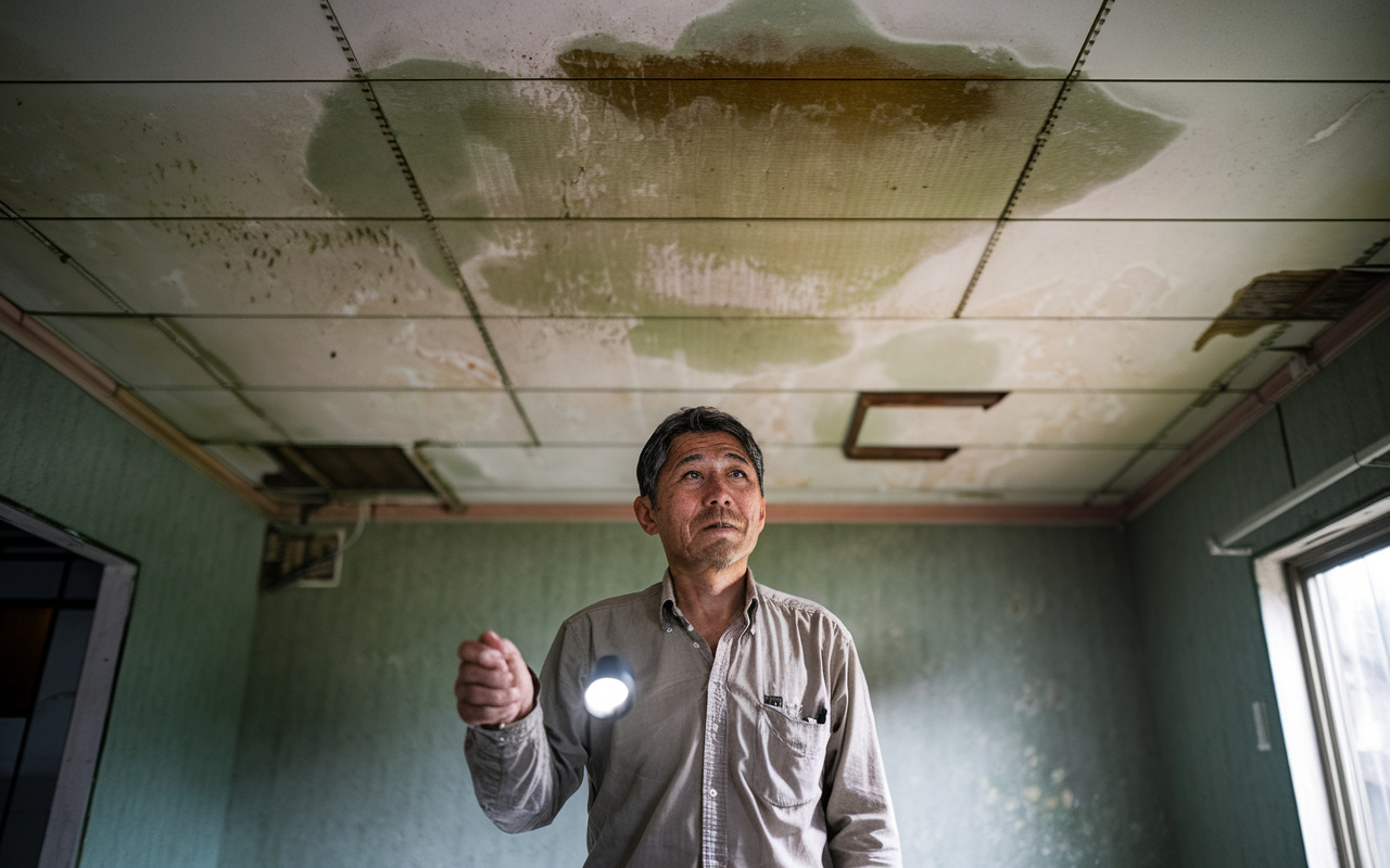 尼崎市の空き家で雨漏りが起きる原因は？専門家による調査の流れと対策を解説の画像