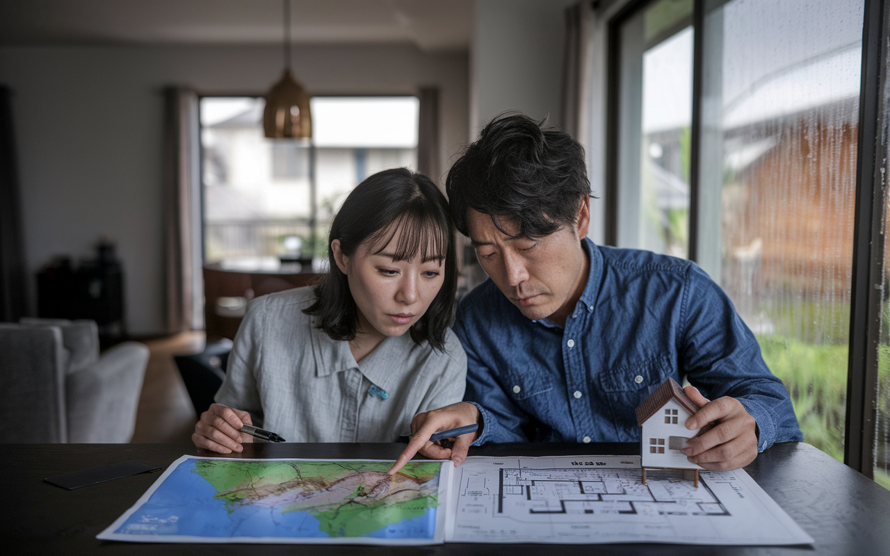 豪雨対策で後悔しない持ち家選び！購入前に使うハザードマップのチェックポイントの画像