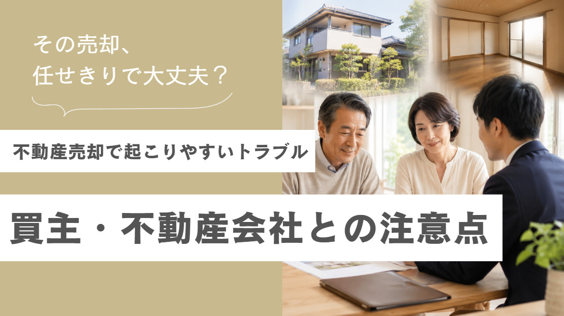 不動産売却で起こりやすいトラブルとは？買主・不動産会社との注意点を解説の画像
