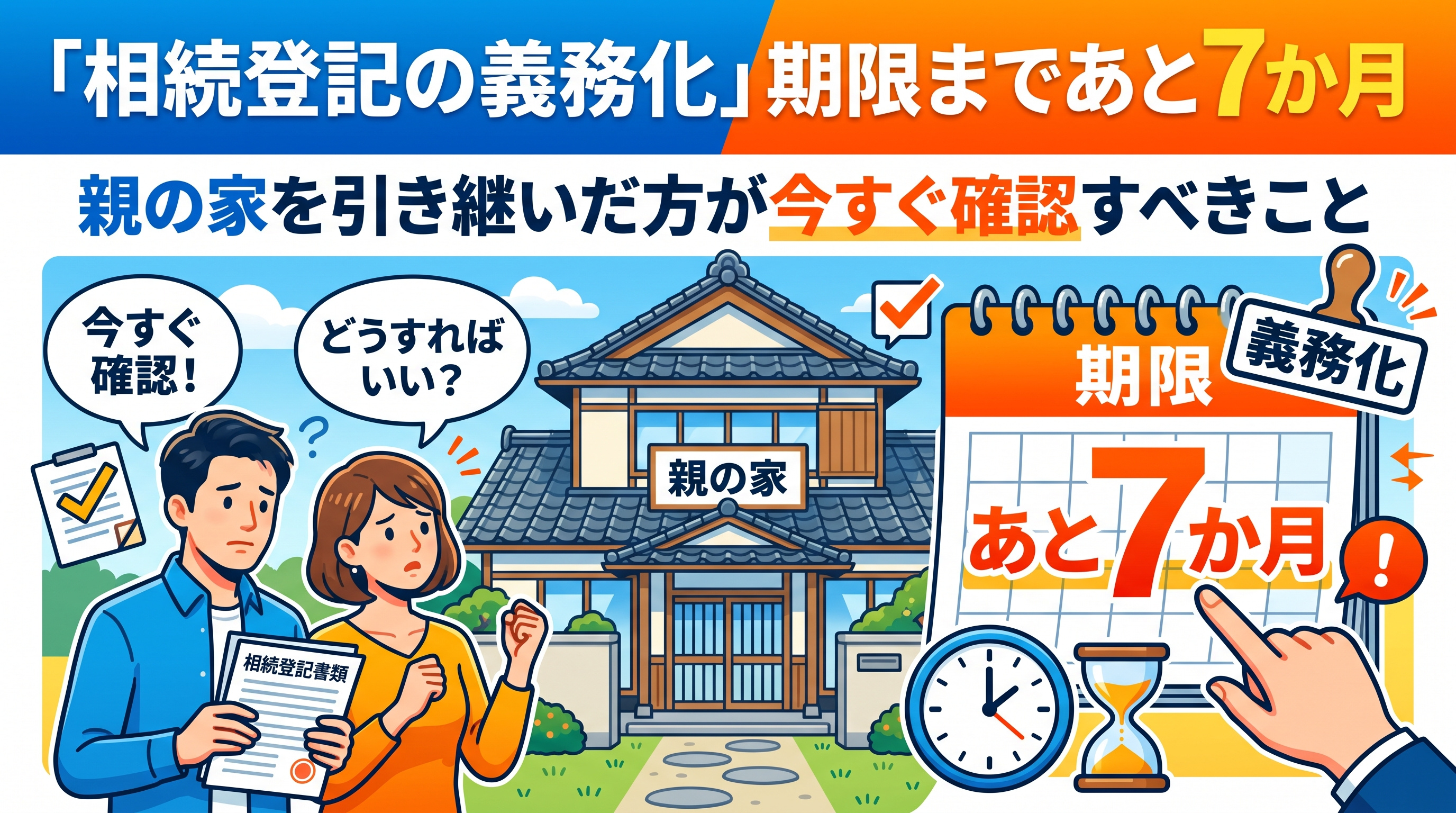 相続登記の義務化 期限まであと7か月、オーナーが今すべきことの画像