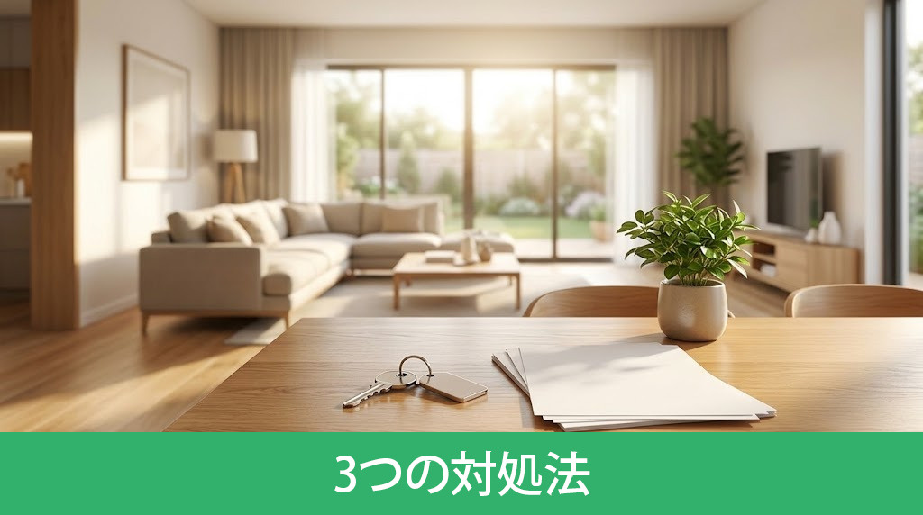 定年後でも可能な住宅ローン滞納時の3つの対処法