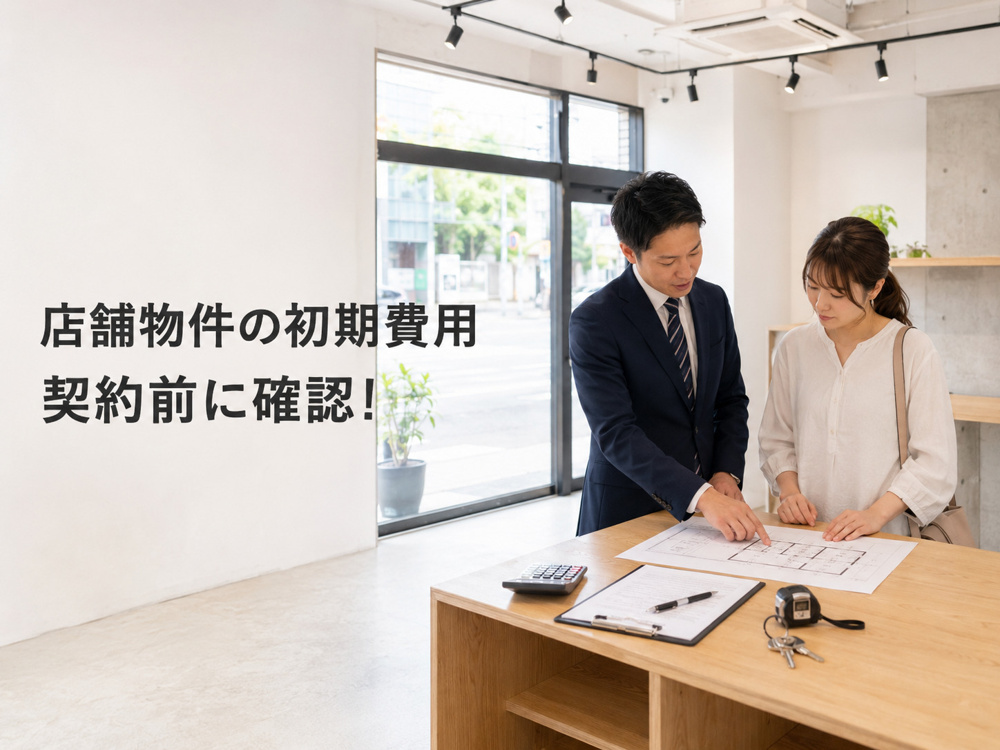 埼玉で店舗物件を借りるときの初期費用は？内見・契約前の確認点を解説の画像