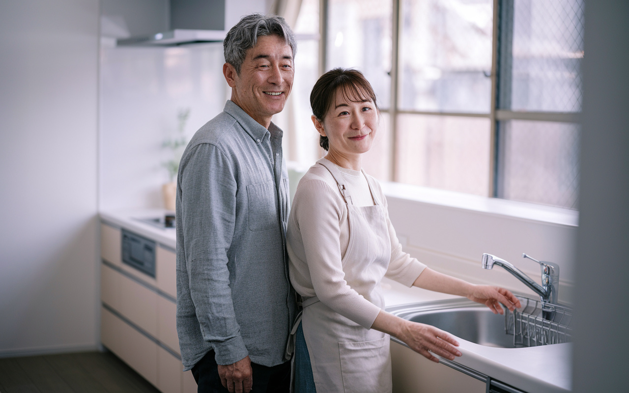 水戸市で新築戸建てを計画中の方へ！食洗機付きキッチンの選び方を40代夫婦向けに解説の画像