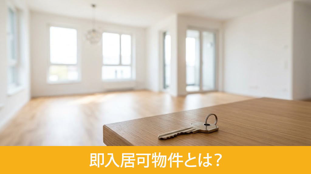即入居可物件とは？