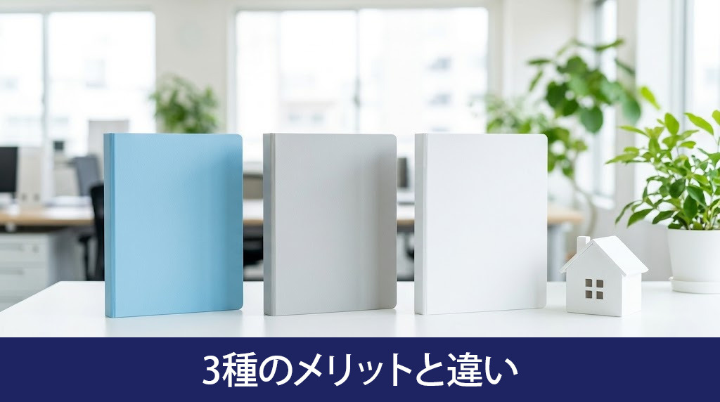 媒介契約3種のメリットと違い