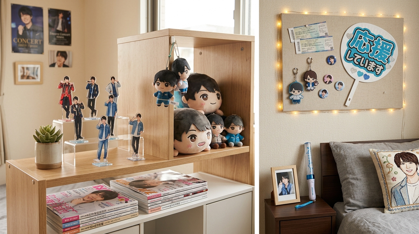 推し活しやすい部屋って?“見せる収納”から考える部屋選びの画像