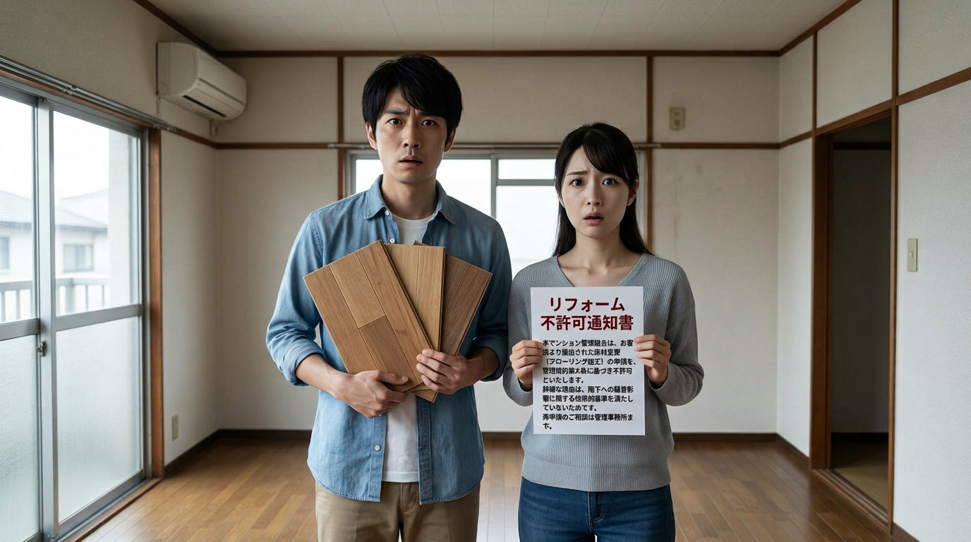 中古マンションのリフォームで「管理組合の許可」が必要な工事の範囲|プロが教える失敗しない物件選びの画像