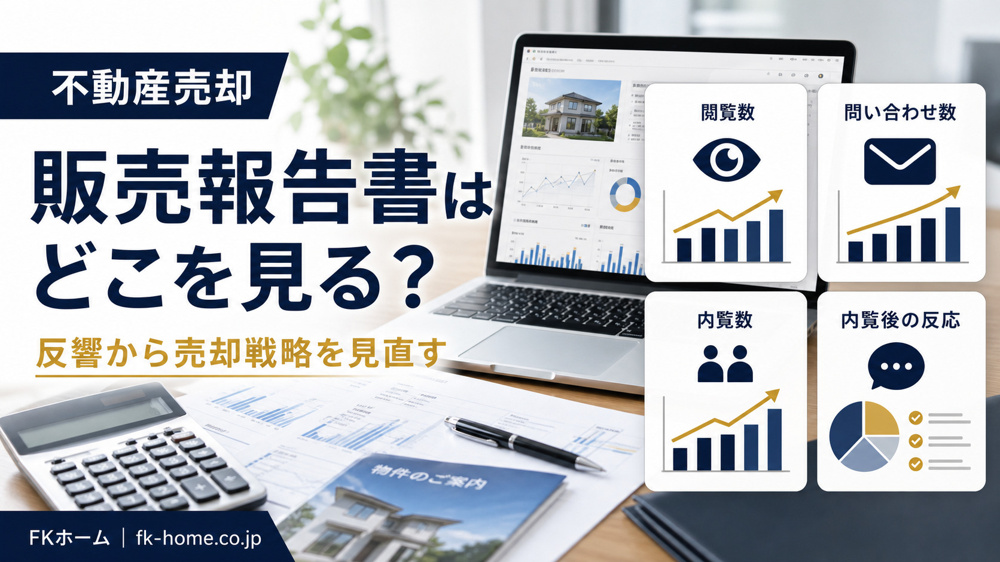 不動産売却の販売報告書はどこを見る？反響から販売戦略を見直すポイントの画像
