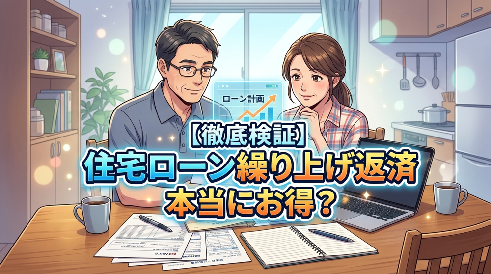 【住宅ローンの繰り上げ返済】金利上昇時代の今、本当にお得？メリットと注意点を徹底解説！の画像