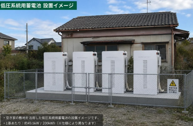 低圧蓄電池用地募集！！の画像