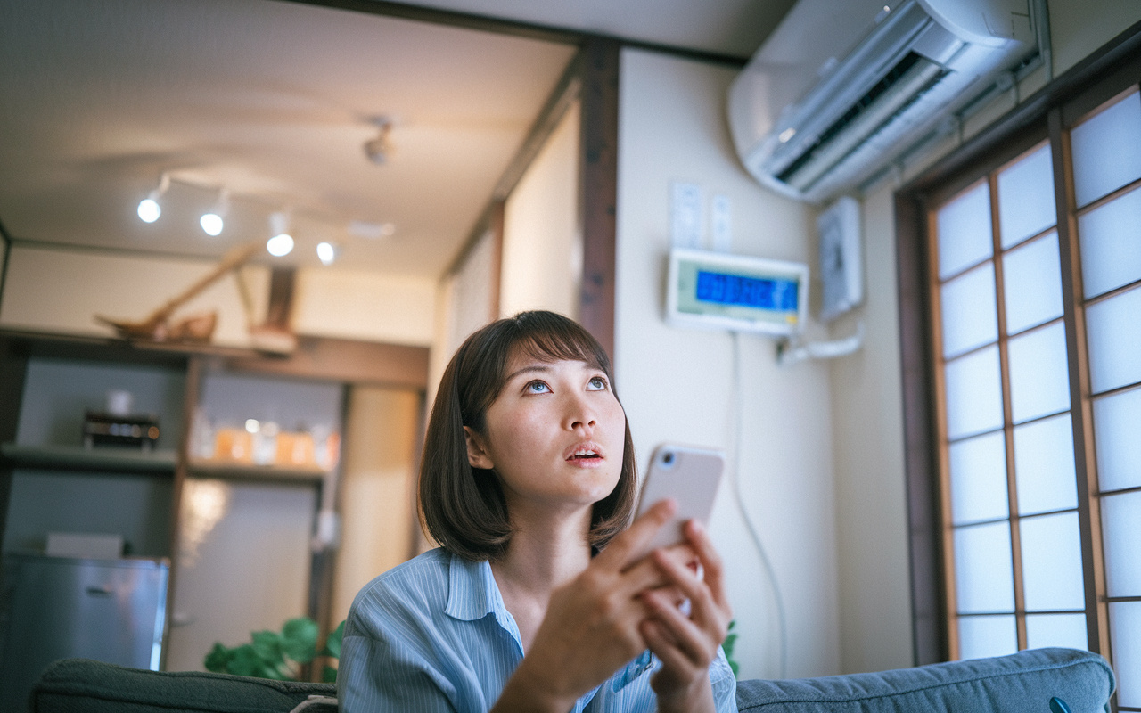 越谷の賃貸で夏場のエアコン不具合?交換納期と2027年問題は早めの連絡で備えるの画像