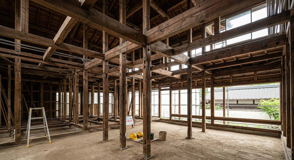 芦屋市の中古戸建をリフォームするとき「スケルトンリノベ」は何から始めるかの画像