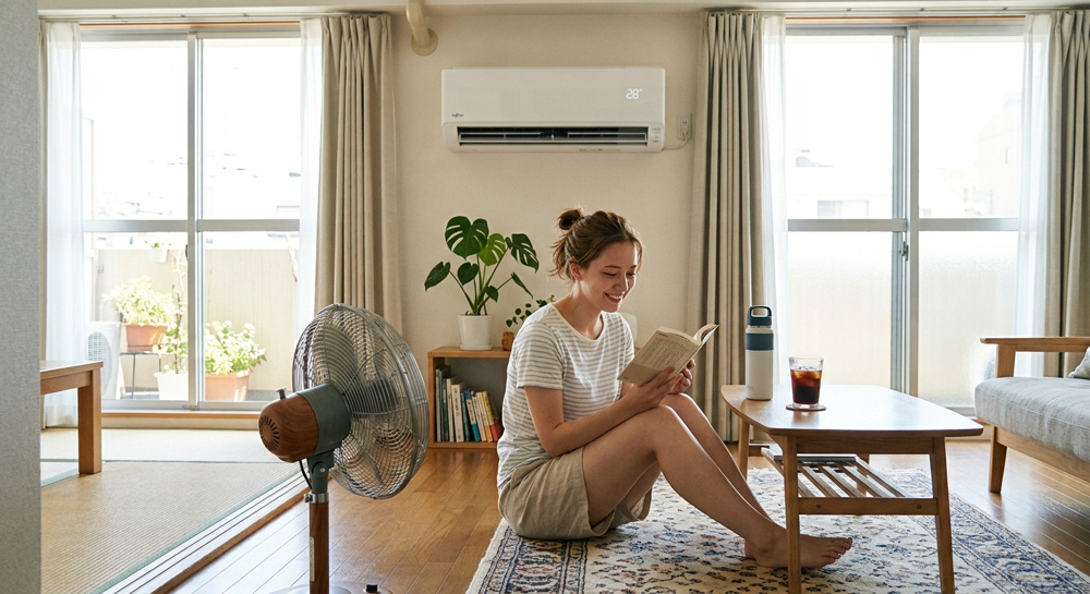 エアコン電気代とつけっぱなしの損得は？賃貸節約と東小金井での上手な使い方の画像