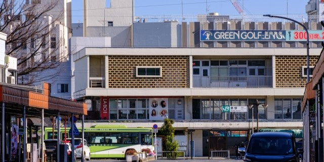 蕨駅の風景