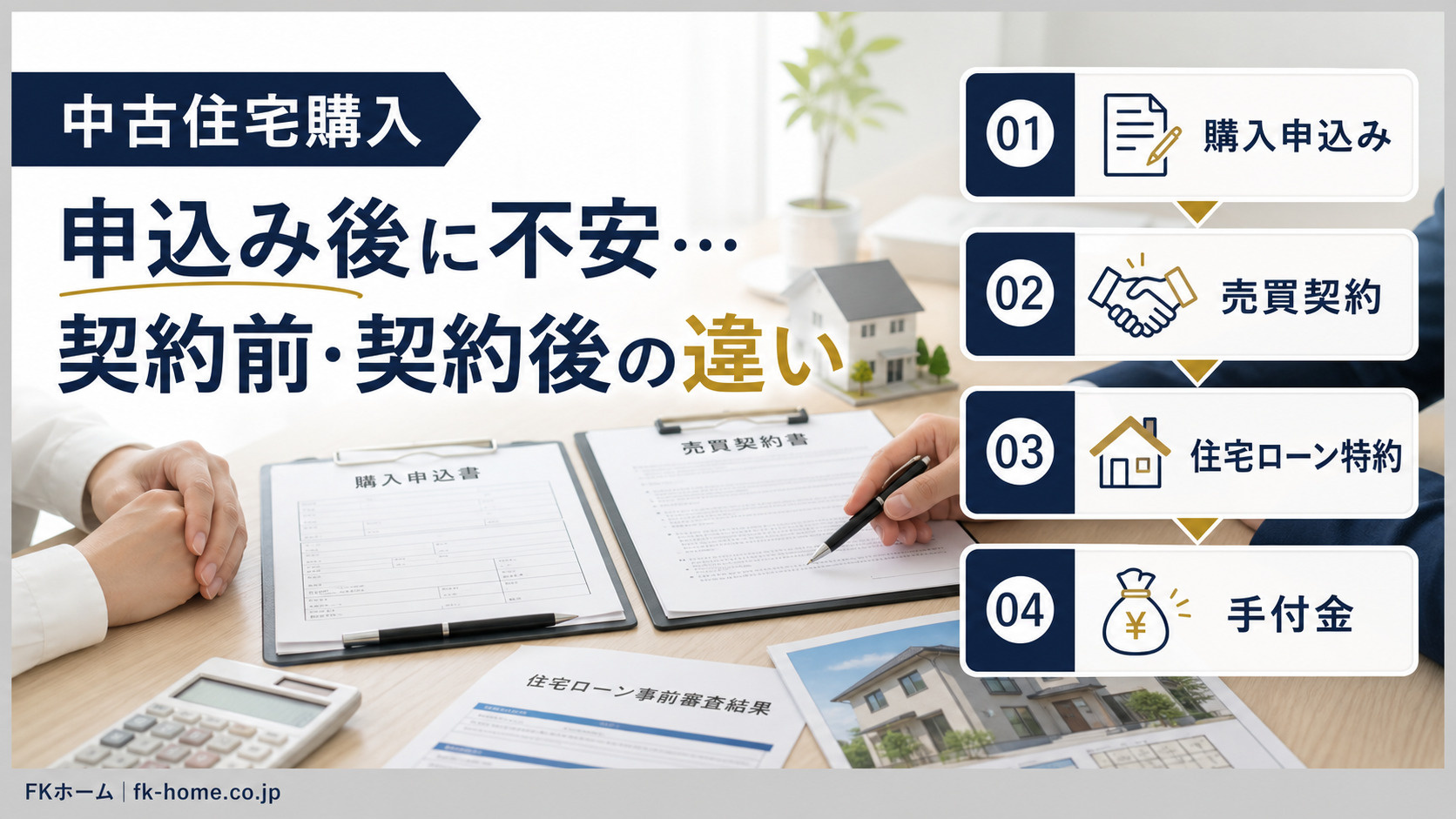 中古住宅の購入申込み後にキャンセルできる？契約前・契約後の違いと注意点の画像