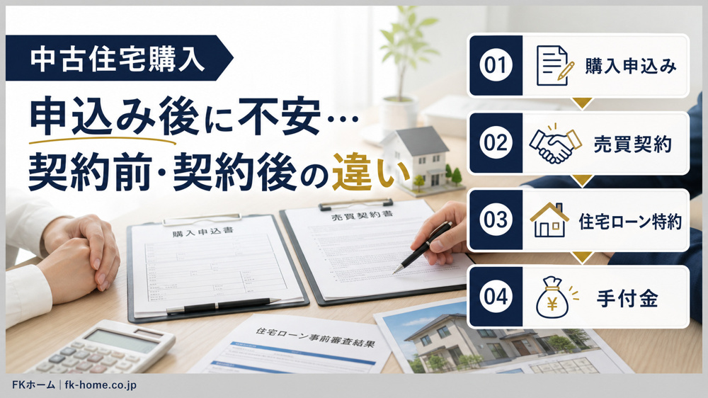 中古住宅の購入申込み後にキャンセルできる？契約前・契約後の違いと注意点の画像
