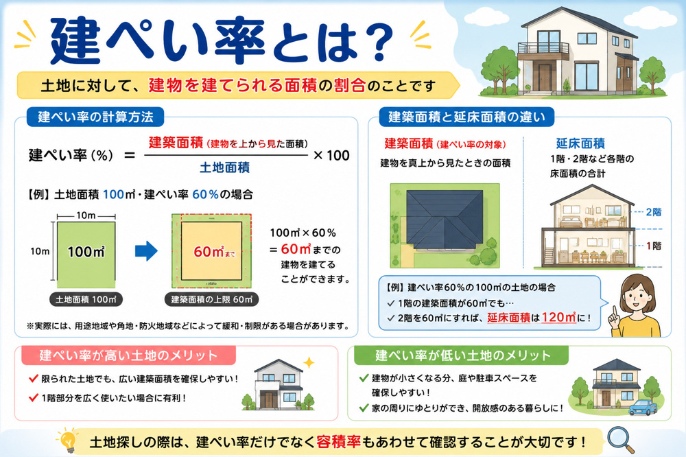 建ぺい率とはの画像