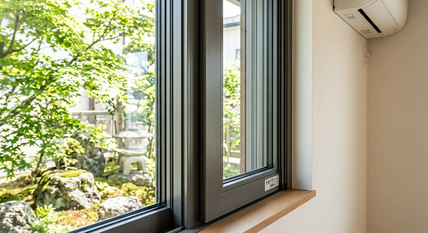 先進的窓リノベ補助金を活用して高断熱二重窓を施工した部屋