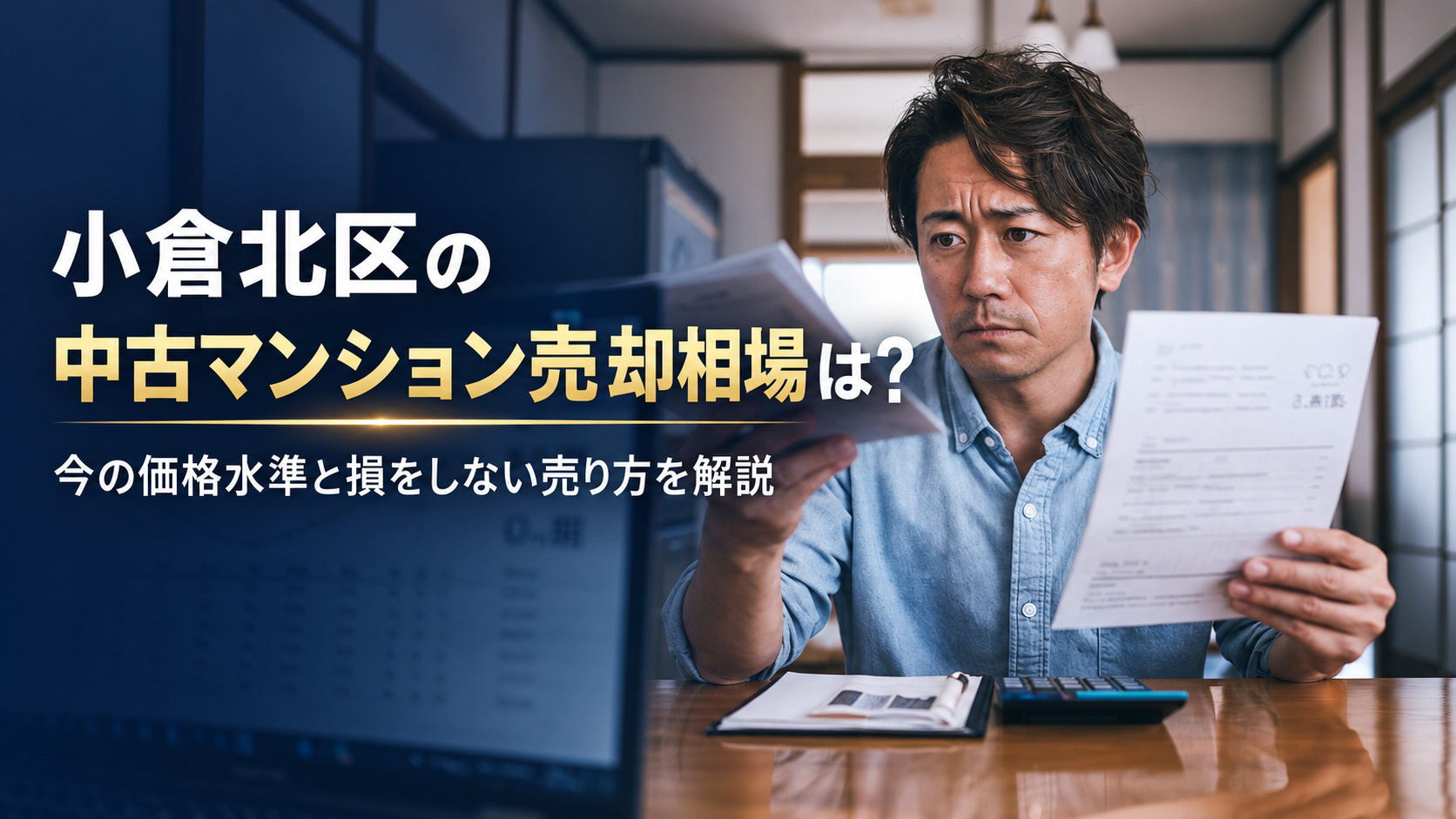 小倉北区の中古マンション売却相場は？今の価格水準と損をしない売り方を解説の画像