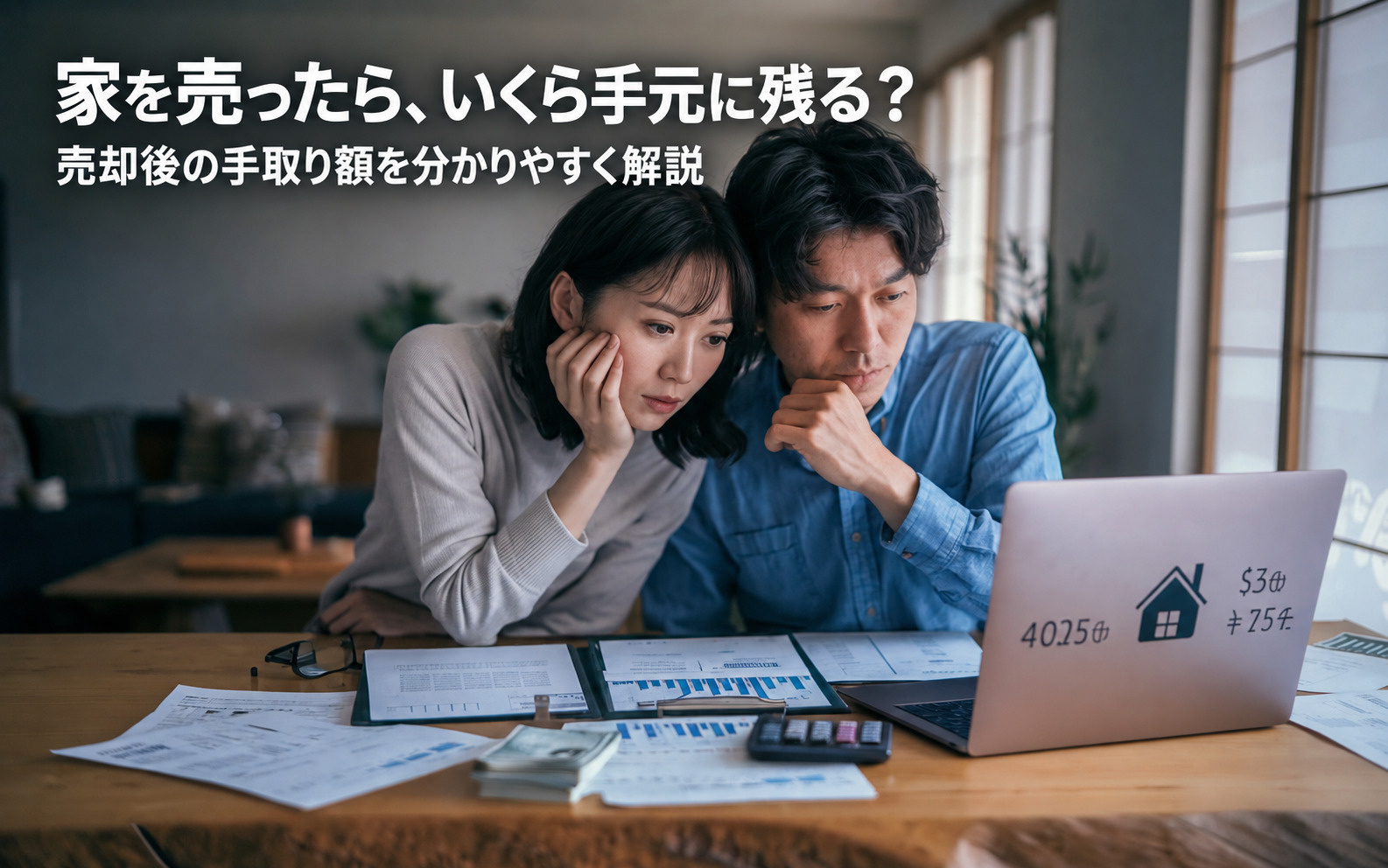 家を売ったらいくら残るか不安な人へ？売ったらいくら残るか家の手取り額を解説の画像