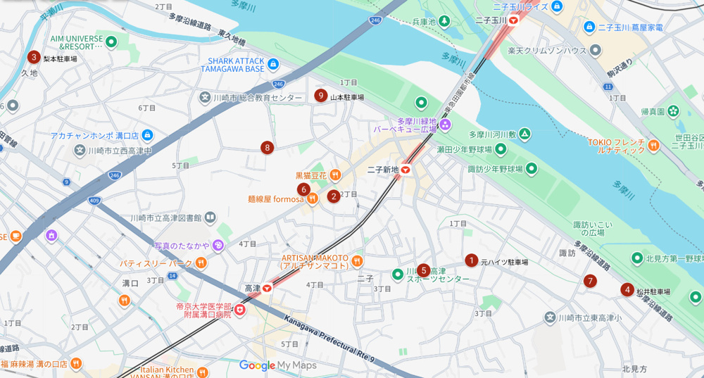 駐車場＆バイク駐輪場　最新空車情報！　9月verの画像