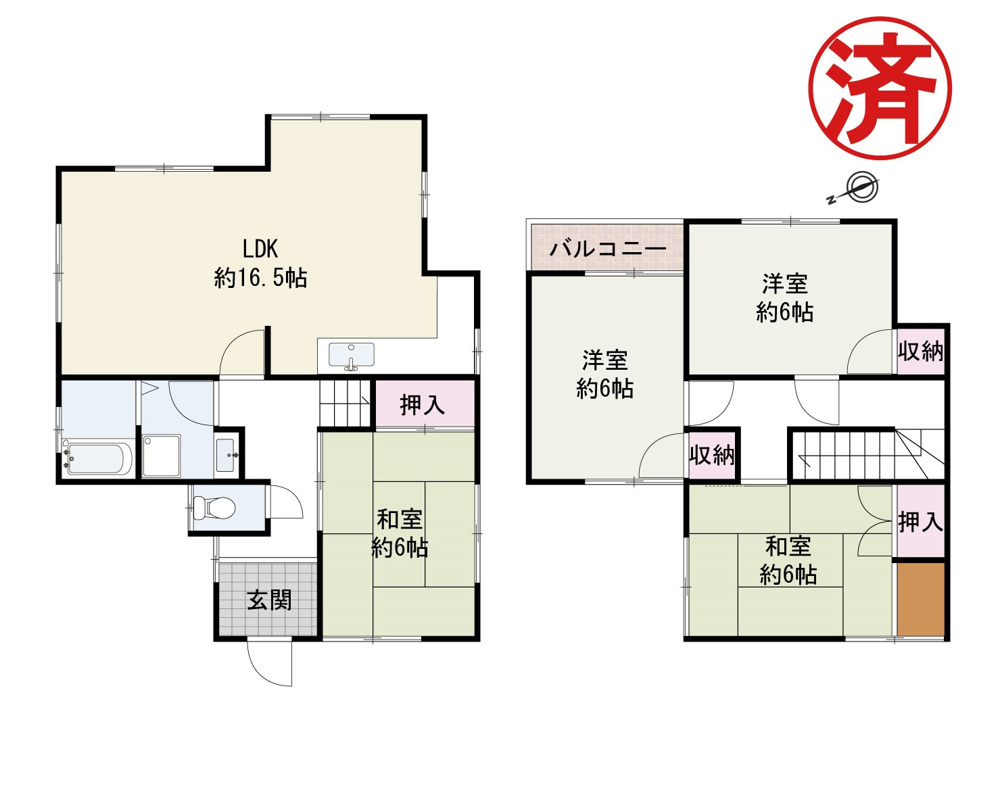 『熊取町新野田　中古戸建』ご成約ありがとうございます！の画像