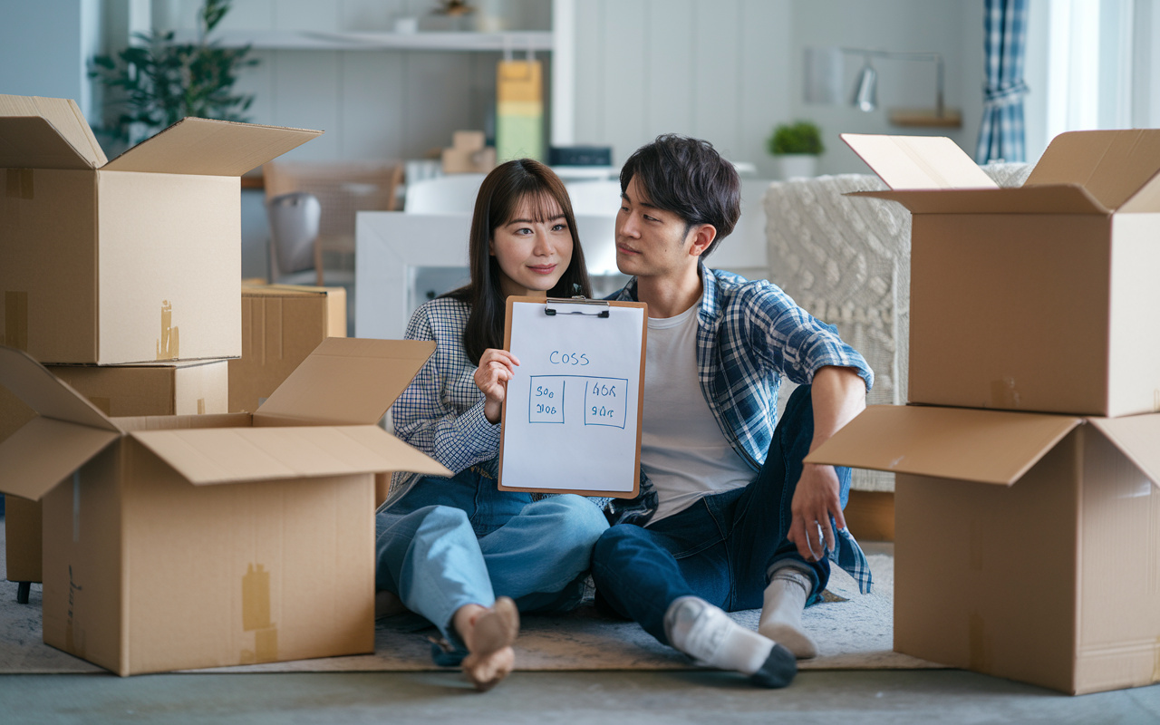同棲の初期費用相場は高い?一人暮らしとの比較で無理のない予算を考えるの画像