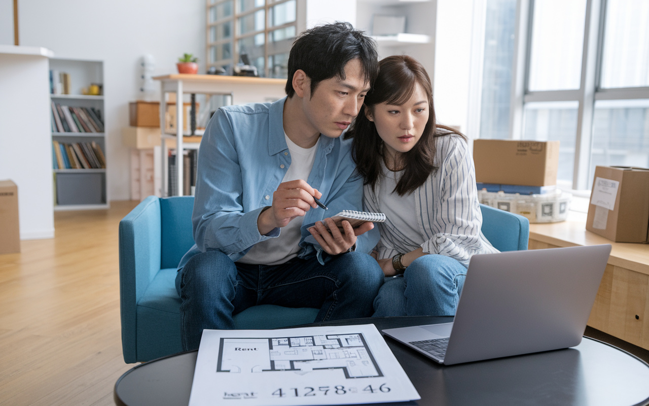 同棲の家賃目安はいくらが安心?手取りから無理なく決める方法の画像